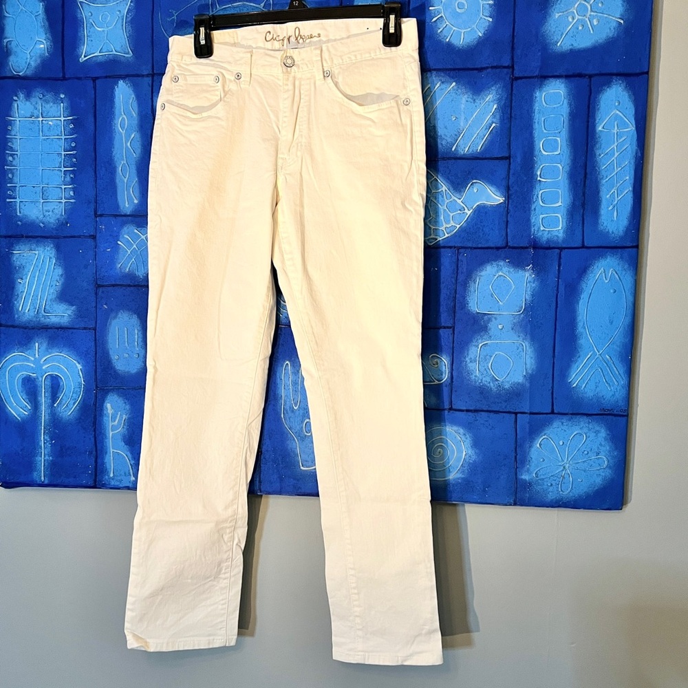 Chip & Pepper White Slim Fit Jeans